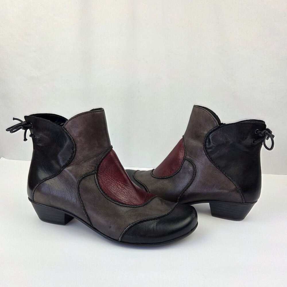 Remonte Dorndorf Waterproof Leather Color block Ankle Boots Leather 38EU